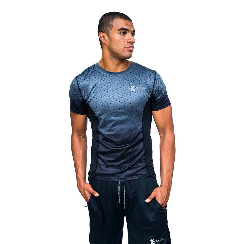 INTENSITY Sports/Fitness Men’s Short Sleeve Tee - Black